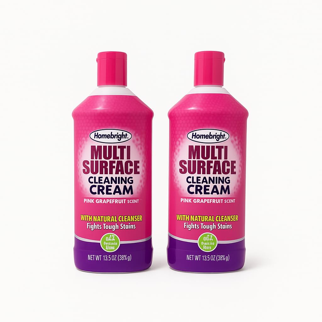 Amazon.com: 2-pack Homebright Multi-Surface Cleaning Cream, Pink
